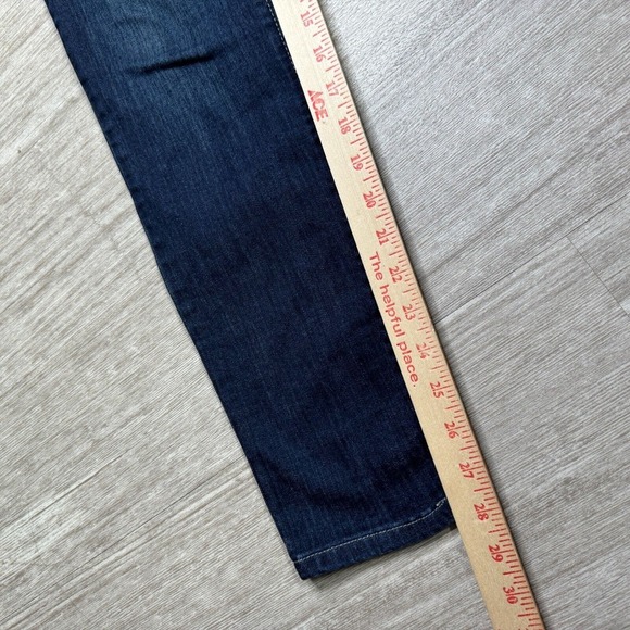 Simply Vera Wang Skinny Jeans 6 S Mid Rise Stretch Denim Dark Wash Indigo - Picture 6 of 11